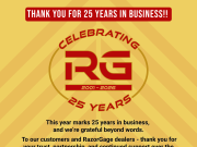 25 years of precision: Thank you from RazorGage to the woodworking and fenestration industries
