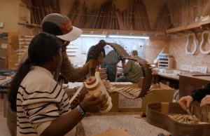 High school students in Central Oregon build custom acoustic guitars from scratch
