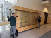 February is CTE Month: HMS Woodshop Students Revamp the School’s Trophy Case