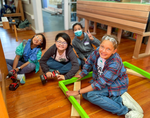 Girl Scouts learn woodworking skills at annual Build Like a Girl workshop