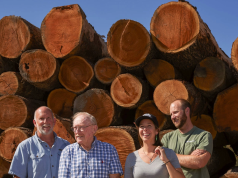 Legacy carved in wood; fourth generation of Hickmans carry on with lumber businesses